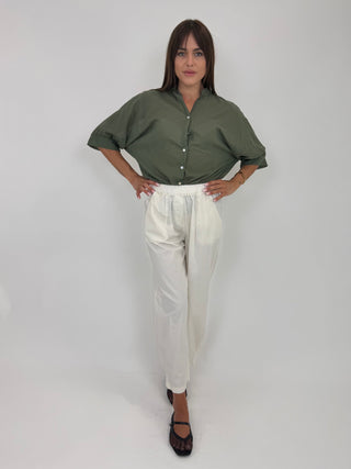 Pantalone balloon tela GFE7306