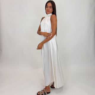 Abito fiocco al collo GFE9382