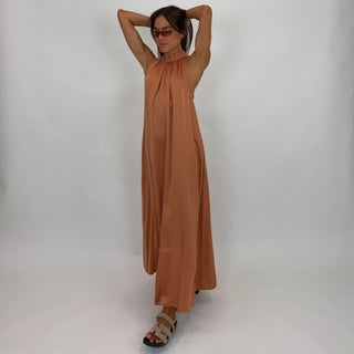 Abito fiocco al collo GFE9382