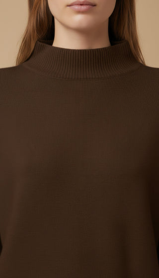 Maglia collo vulcano