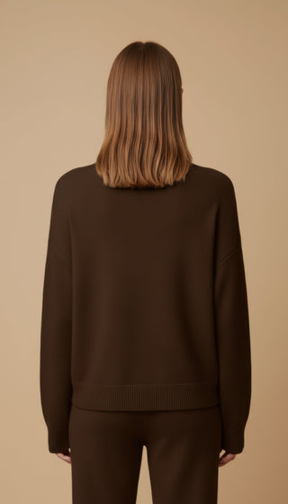 Maglia collo vulcano