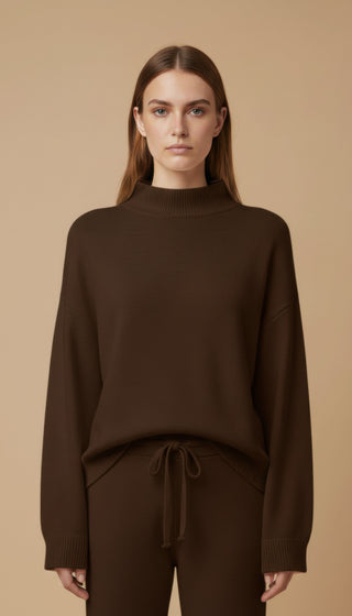 Maglia collo vulcano