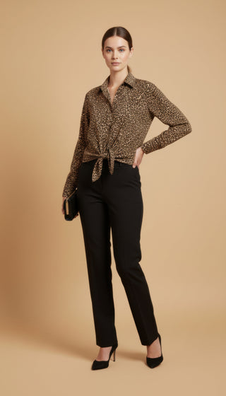 Camicia animalier