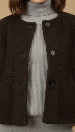 Giacchino m/m girocollo tessuto soft touch
