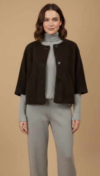 Maglia collo vulcano