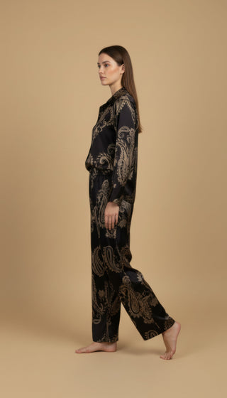 Camicia fantasia paisley viscosa