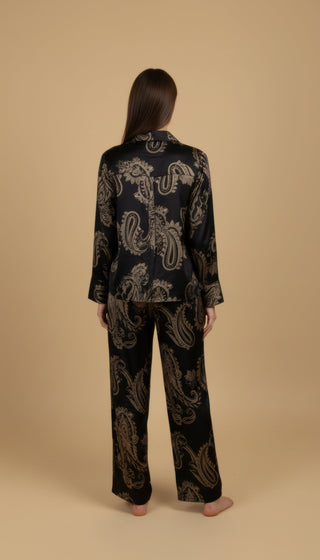 Camicia fantasia paisley viscosa