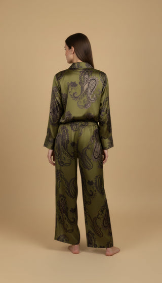 Camicia fantasia paisley viscosa