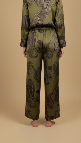 Camicia fantasia paisley viscosa