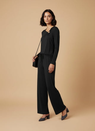 Pantalone palazzo laccio