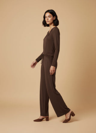 Pantalone palazzo laccio