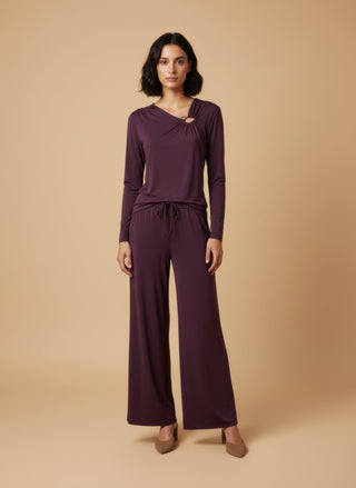 Pantalone palazzo laccio