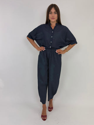 Pantalone balloon tela GFE7306