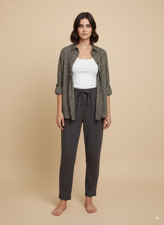 Pantalone elastico laccio