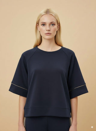 Felpa m/m neoprene piping