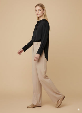 Camicia oversize spacchi