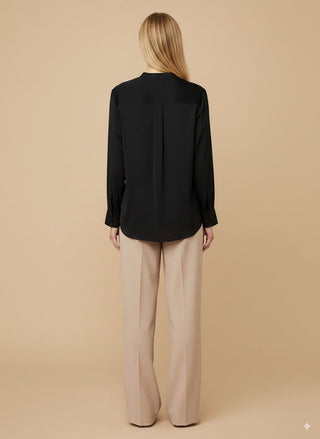 Camicia oversize spacchi