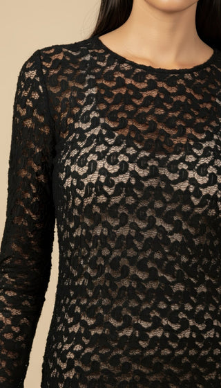 Abito - Abito corto pizzo fondo diagonale - Panna - VEVI