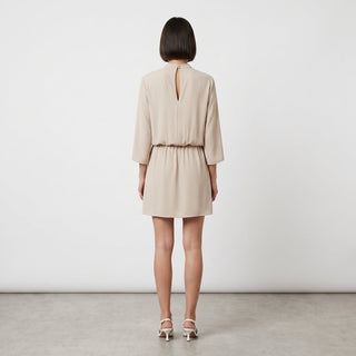 Abito - Abito m/l elastico vita GFE5601 - Beige - VEVI