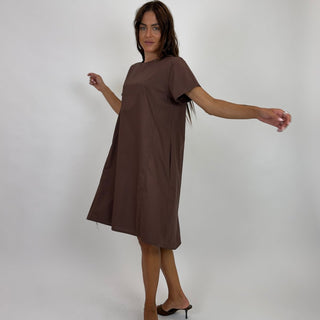 Abito - Abito m/m trapezio - Moro - VEVI
