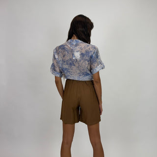 Bermuda - Bermuda pince ALE60269 - Marrone - VEVI