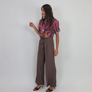 Camicia - Camicia coreana riga grande GFE5577-2S - Fuxia - VEVI