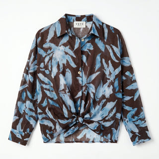 Camicia - Camicia cotone fantasia GFE5341 - 3F - Moro - VEVI