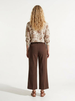 Camicia - Camicia cotone fantasia GFE54ì341 - 2F - Beige - VEVI