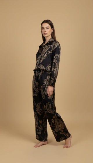 Camicia - Camicia fantasia paisley viscosa - Moro - vevi.it