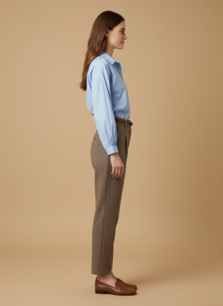 Camicia - Camicia oversize - Celeste - vevi.it