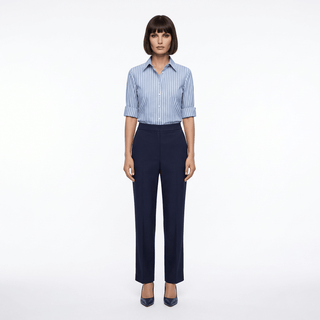 Camicia - Camicia riga GFE5017R - Celeste - VEVI
