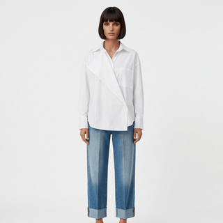 Camicia - Camicia riga revers diagonale GFE5589R - Azzurro - VEVI