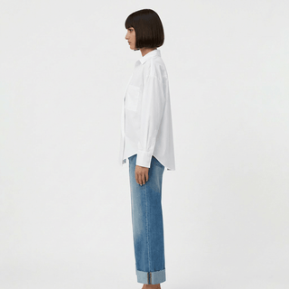 Camicia - Camicia riga revers diagonale GFE5589R - Azzurro - VEVI