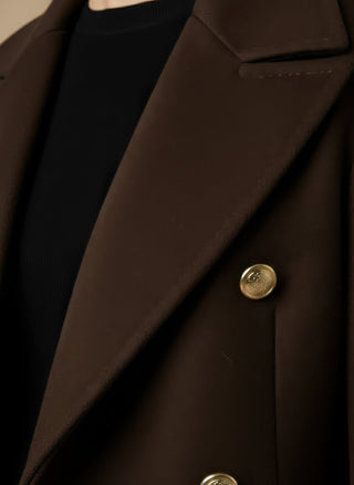 Cappotto - Cappotto doppio petto - Cammello - VEVI