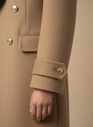 Cappotto - Cappotto doppio petto - Cammello - VEVI