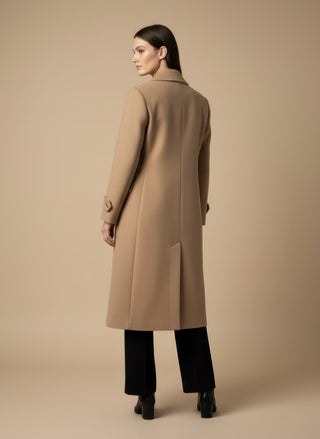 Cappotto - Cappotto doppio petto - Cammello - VEVI