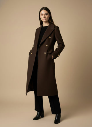 Cappotto - Cappotto doppio petto - Cammello - VEVI