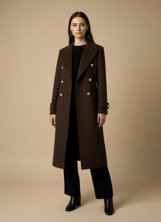 Cappotto - Cappotto doppio petto - Cammello - VEVI