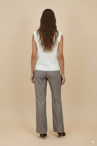 Cardigan - Cardigan gilet 80% kid mohair bott gioiello - Bianco - vevi.it