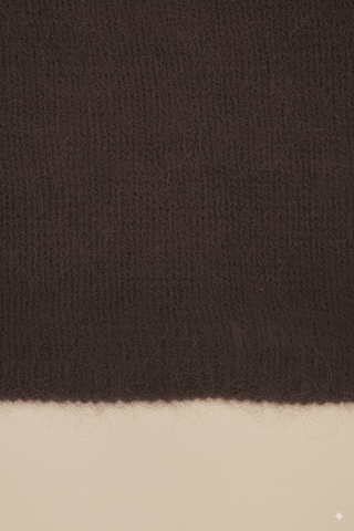 Cardigan - Cardigan gilet 80% kid mohair bott gioiello - Marrone - vevi.it