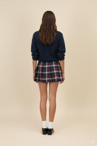 Cardigan - Cardigan m/m v 80% kid mohair - Blu - vevi.it