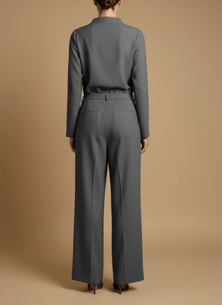 Casacca - Casacca collo vulcano spacchetti - Grigio scuro - vevi.it