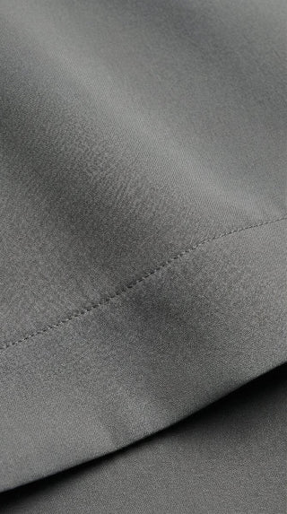 Casacca - Casacca collo vulcano spacchetti - Grigio scuro - VEVI