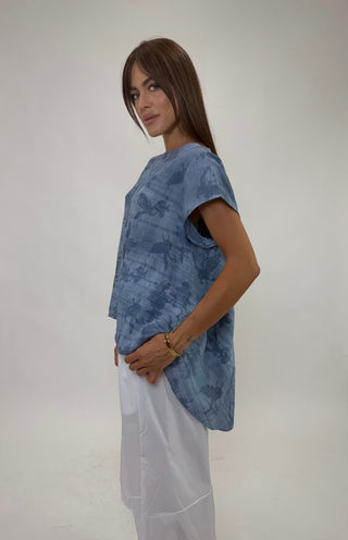 Casacca - Casacca fantasia coda AUEZH62M - Cielo - VEVI
