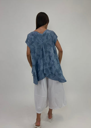 Casacca - Casacca fantasia coda AUEZH62M - Cielo - VEVI