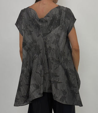 Casacca - Casacca fantasia coda AUEZH62M - Grigio - VEVI