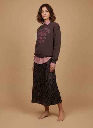 Felpa - Felpa girocollo san francisco 1994 - Crema - vevi.it