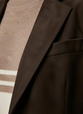 Giacca - Giacca 2 bbottoni velluto - Moro - VEVI