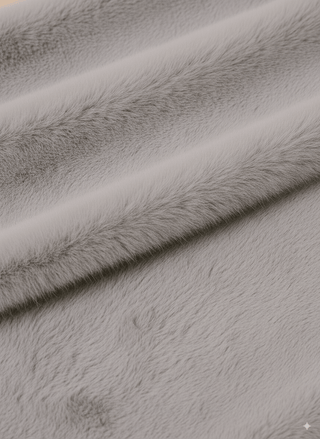 Giacca - Giacca gilet simil pelliccia - Grigio chiaro - vevi.it