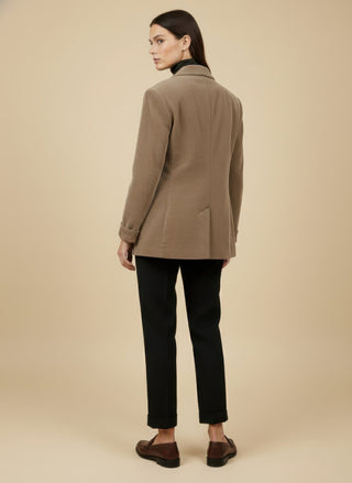 Giacca - Giacca oversize velluto - Moro - VEVI